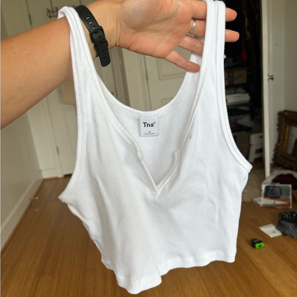Small Aritzia TNA Tank Top in White
